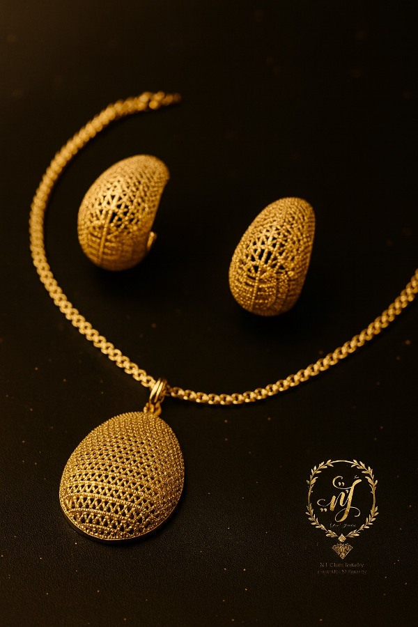 gold plated Jewelry set